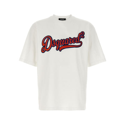 Dsquared² White Cotton T-Shirt