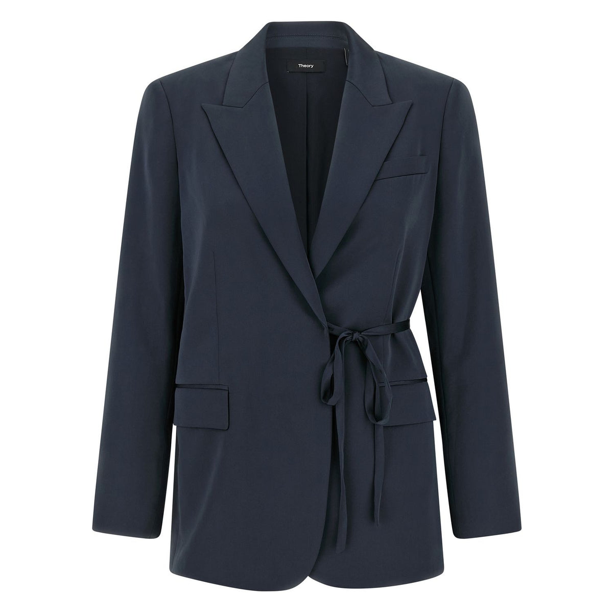 Theory Blue Polyester Blazer