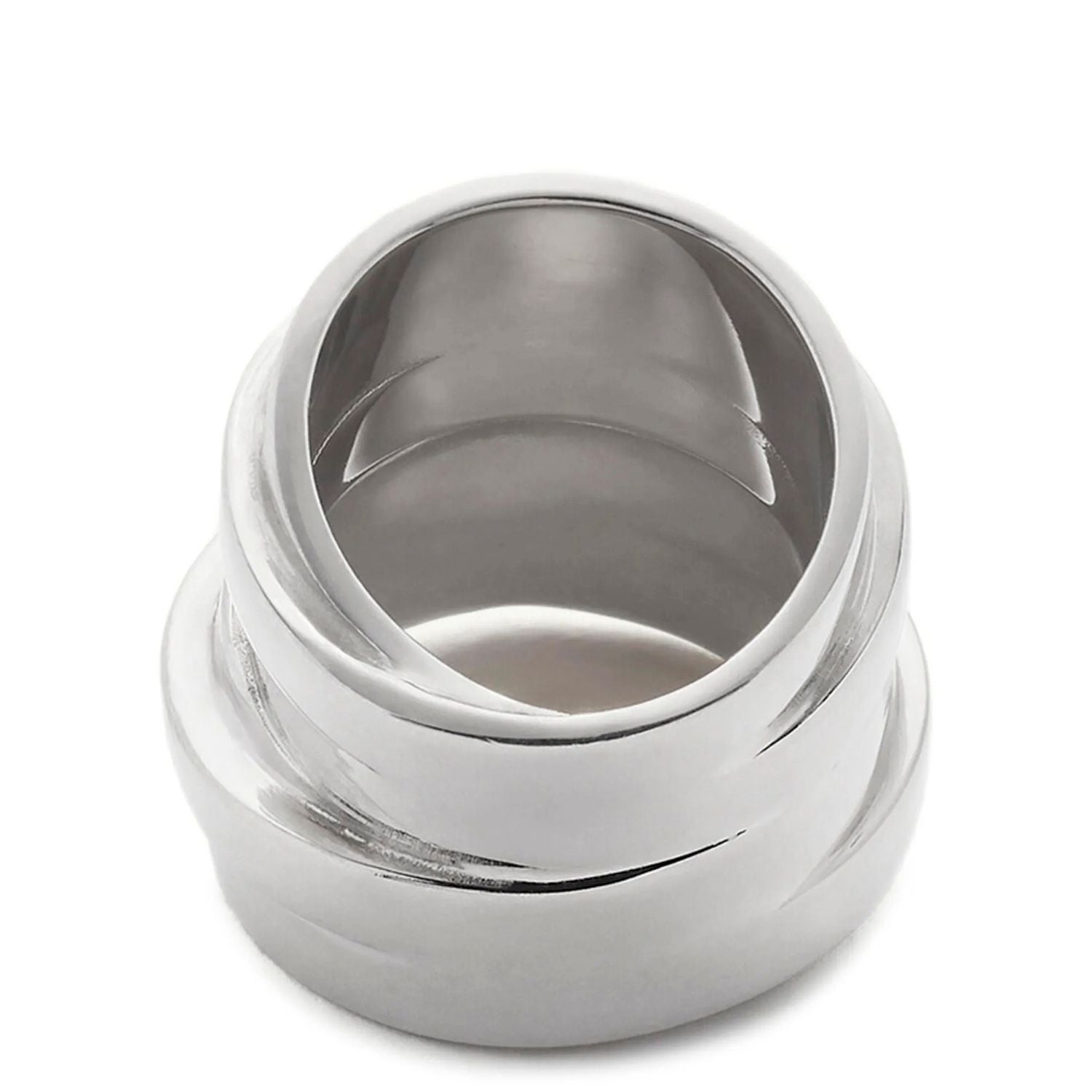 MM6 Maison Margiela Silver Brass Ring