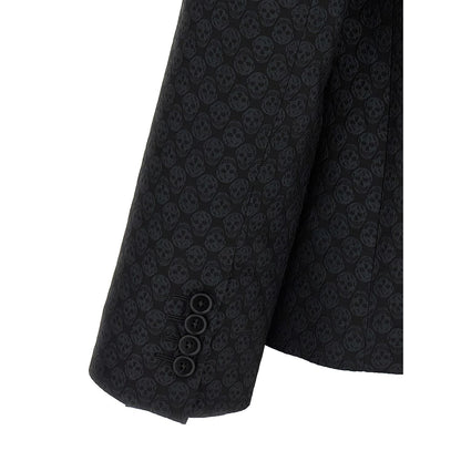 Alexander McQueen Black Viscose Blazer