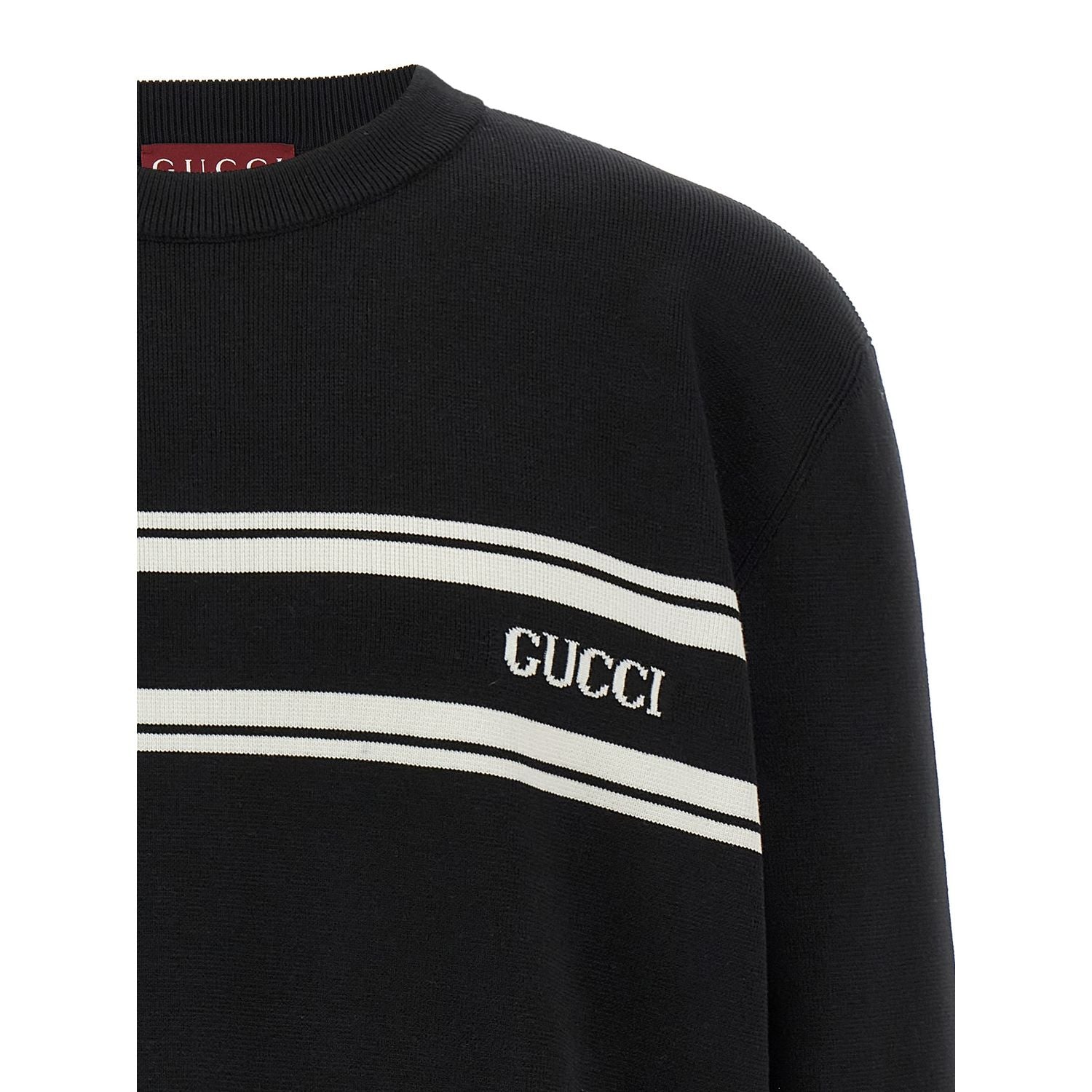 Gucci Bicolor Wool Cardigan