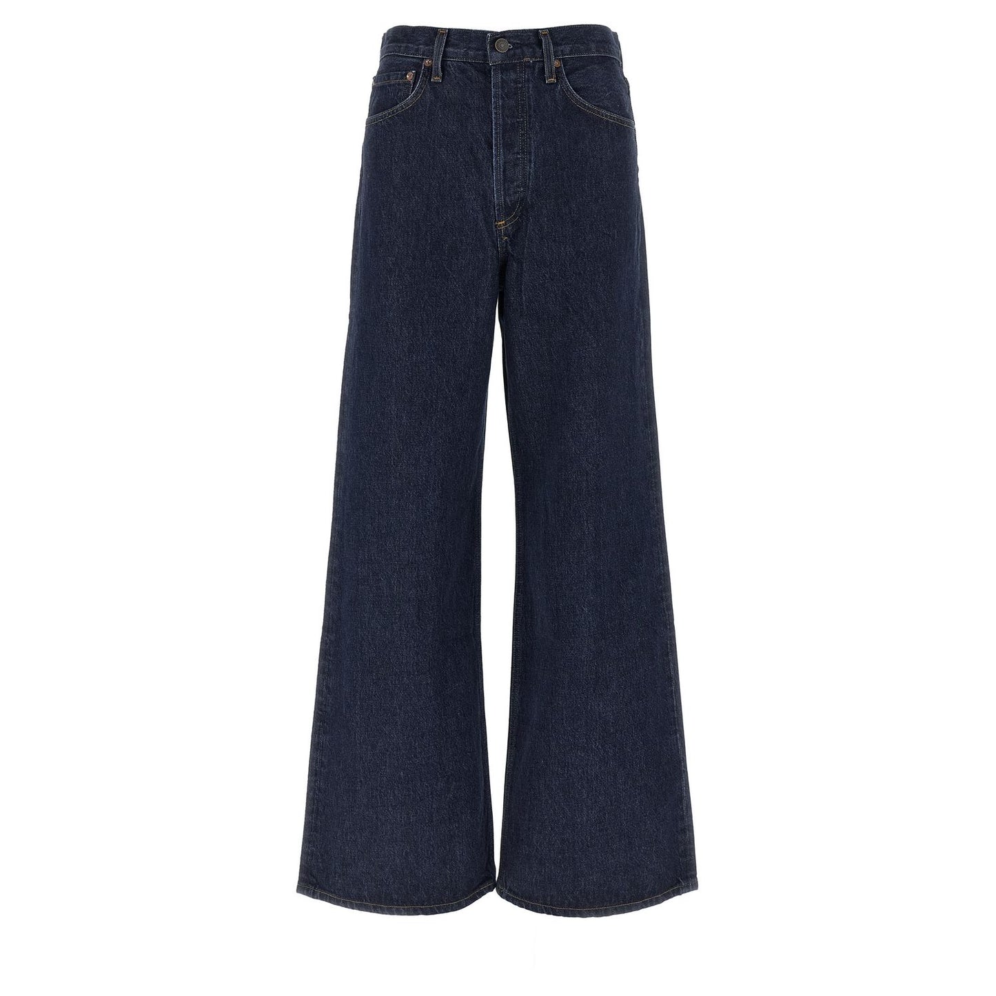 Agolde Blue Cotton Jeans Denim
