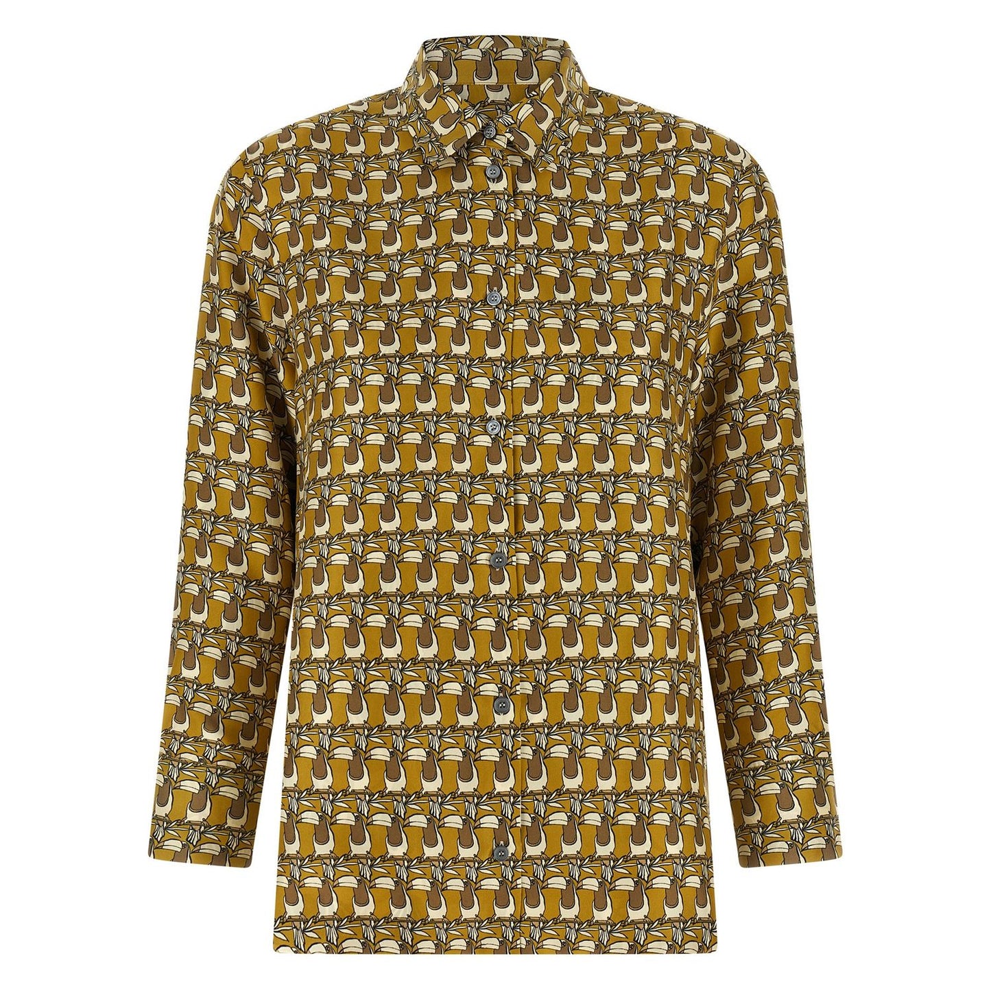 Max Mara Multicolor Silk Blouse