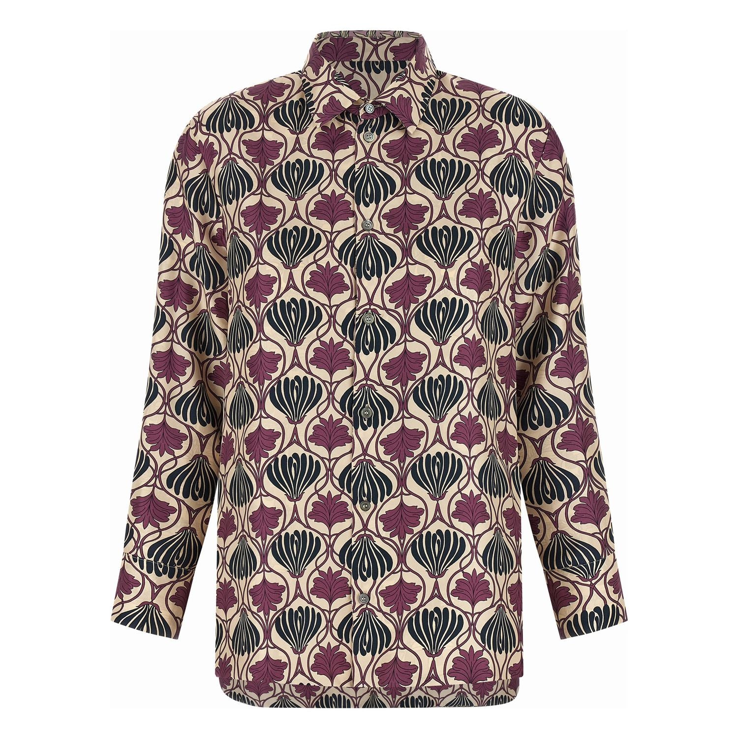 Max Mara Multicolor Silk Blouse