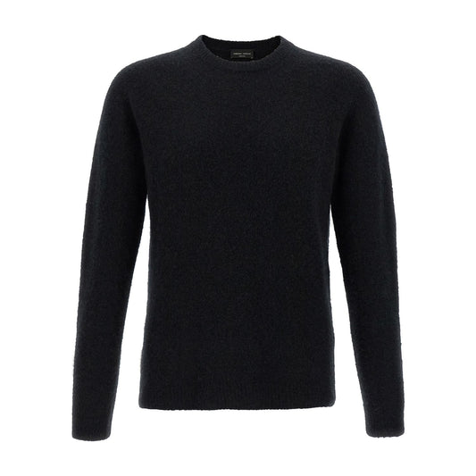 Roberto Collina Black Cashmere Cardigan