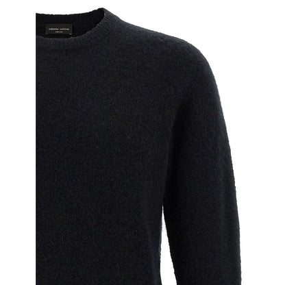 Roberto Collina Black Cashmere Cardigan