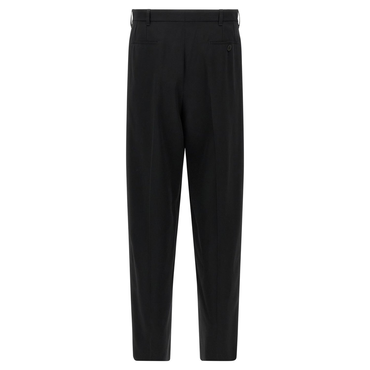 Marni Black Virgin Wool Dress Pants