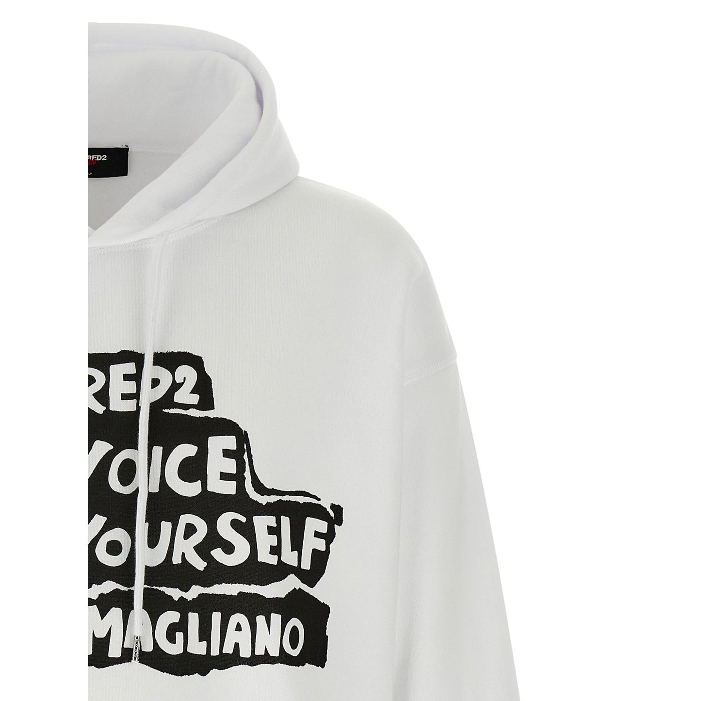 Dsquared² Bicolor Cotton Sweatshirt