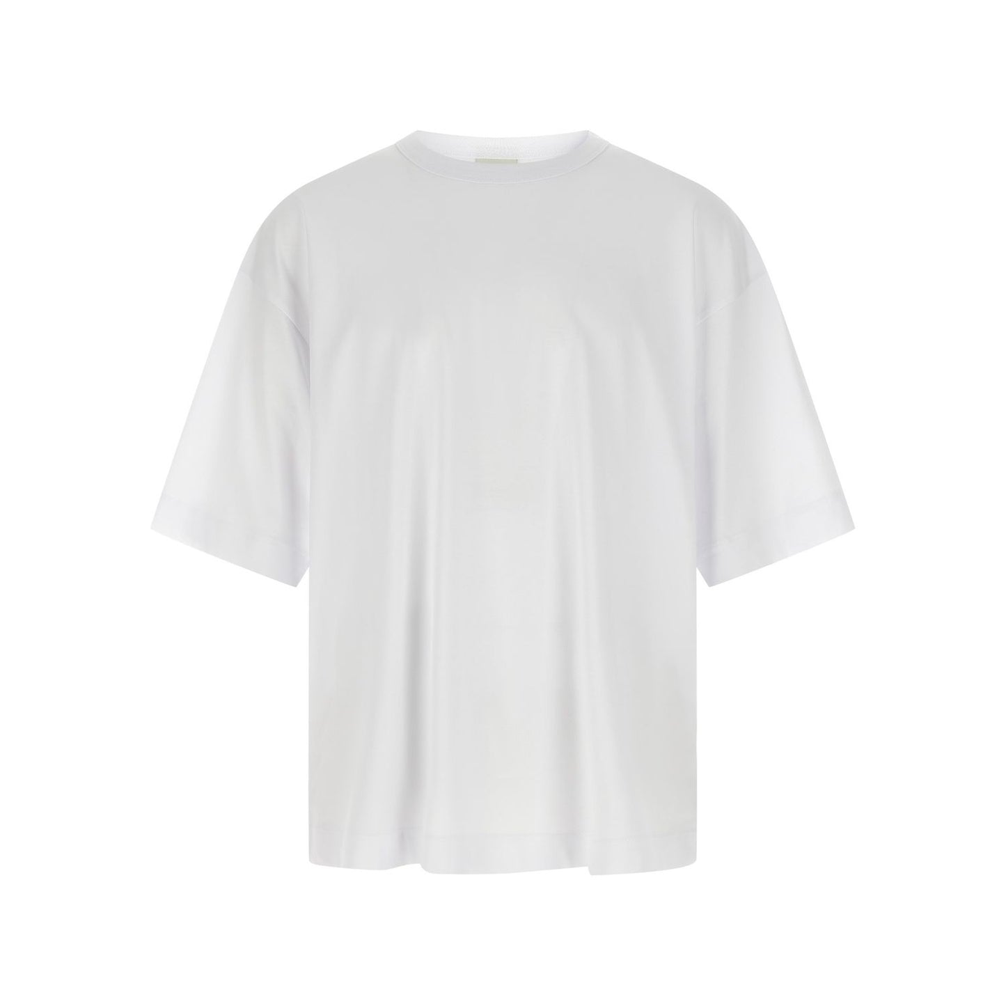 Dries Van Noten White Cotton T-Shirt