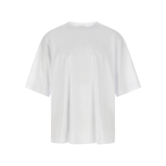 Dries Van Noten White Cotton T-Shirt