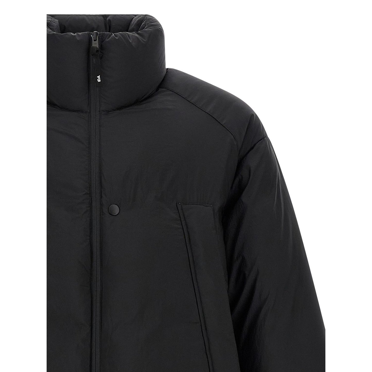 Y-3 Black Polyamide Shell Jacket