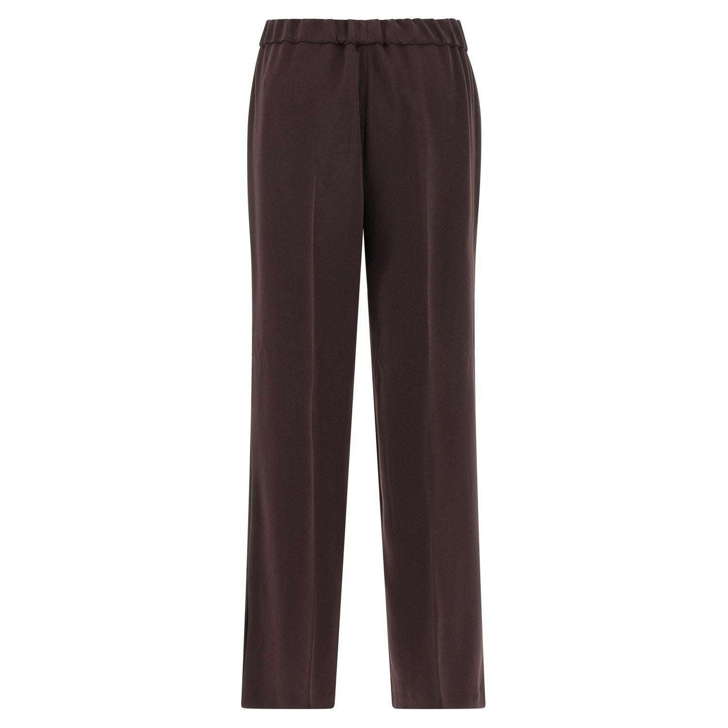 Alberto Biani Brown Triacetate Casual Pants