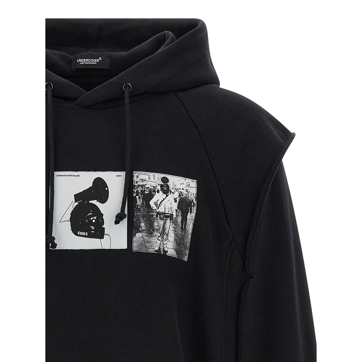 Undercover Black Cotton Sweatshirt