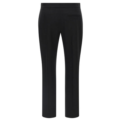 Alexander McQueen Black Wool Dress Pants
