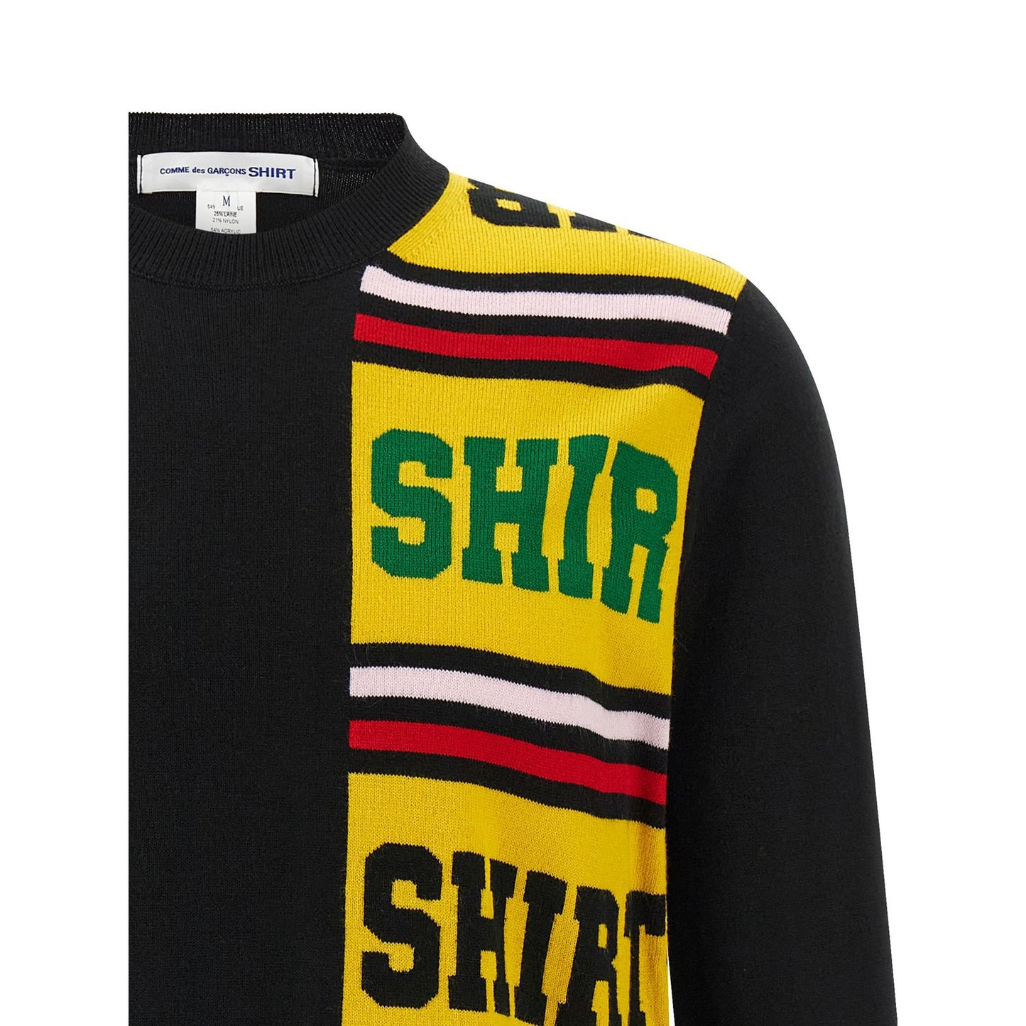 Comme Des Garçons Black Acetate Cardigan