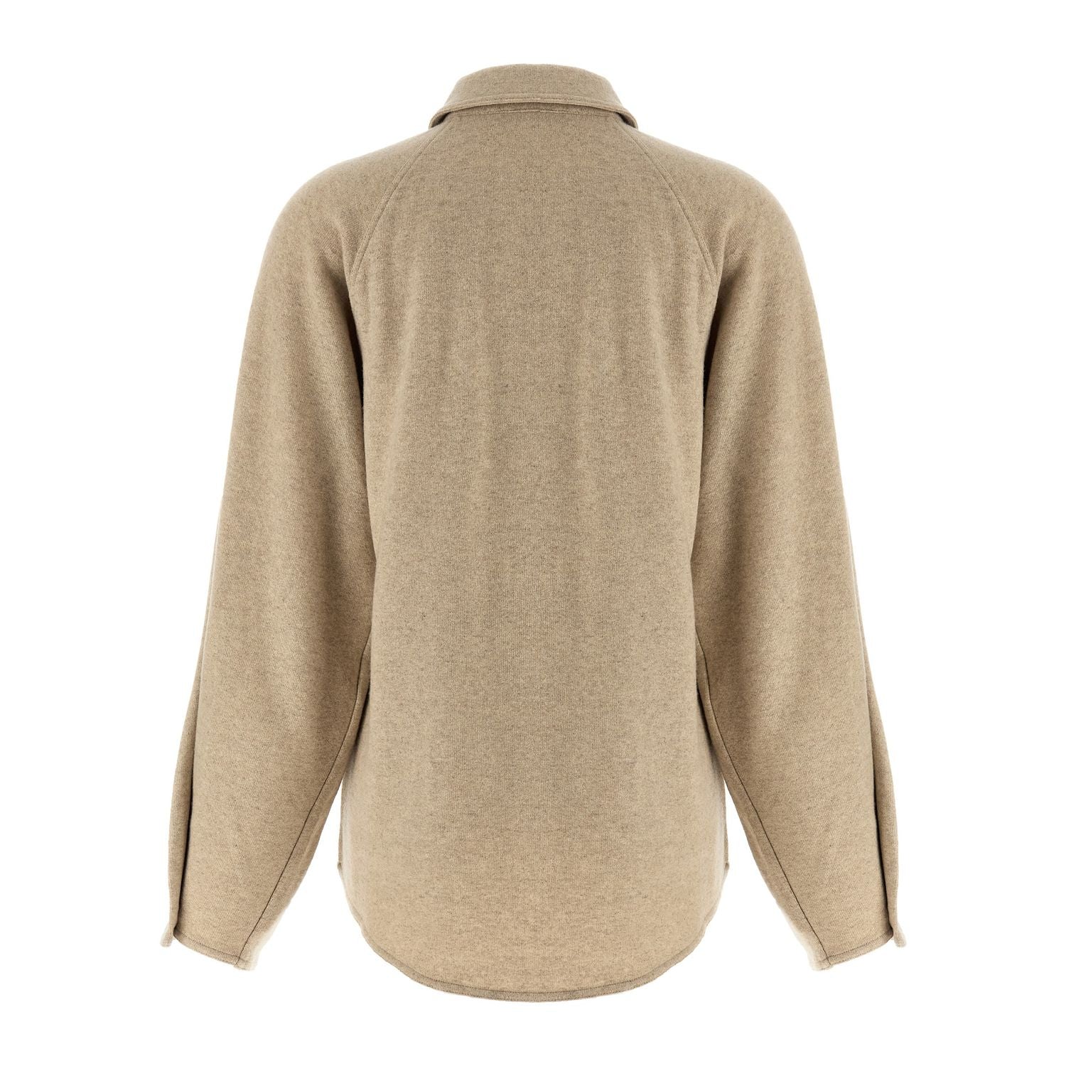 Max Mara Beige Cashmere Blouse