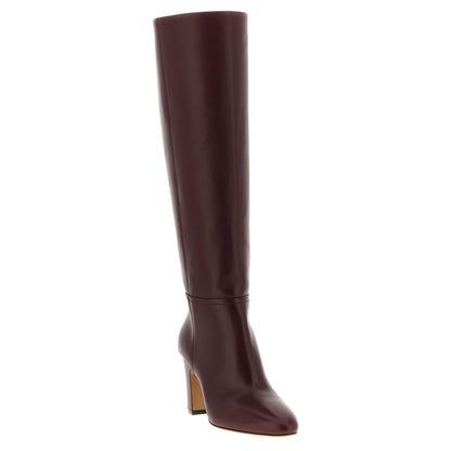 Paris Texas Bordeaux Leather Over The Knee