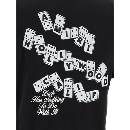 Amiri Black Cotton T-Shirt