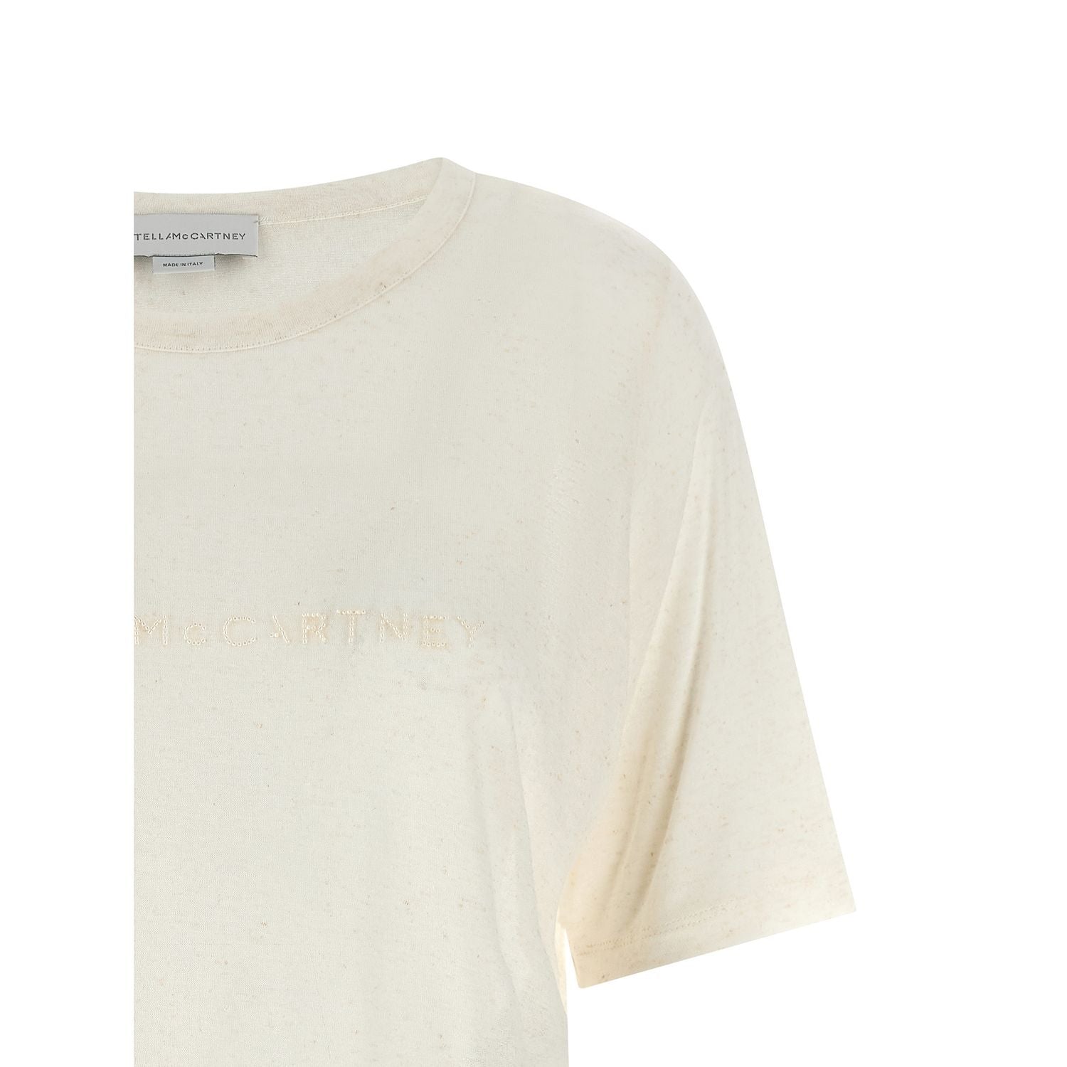 Stella McCartney White Viscose T-Shirt