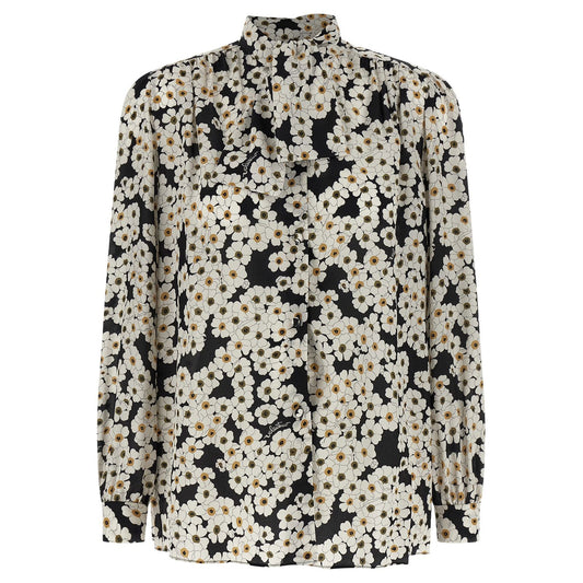 Valentino Garavani Bicolor Silk Blouse