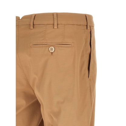 Brunello Cucinelli Beige Cotton Casual Pants