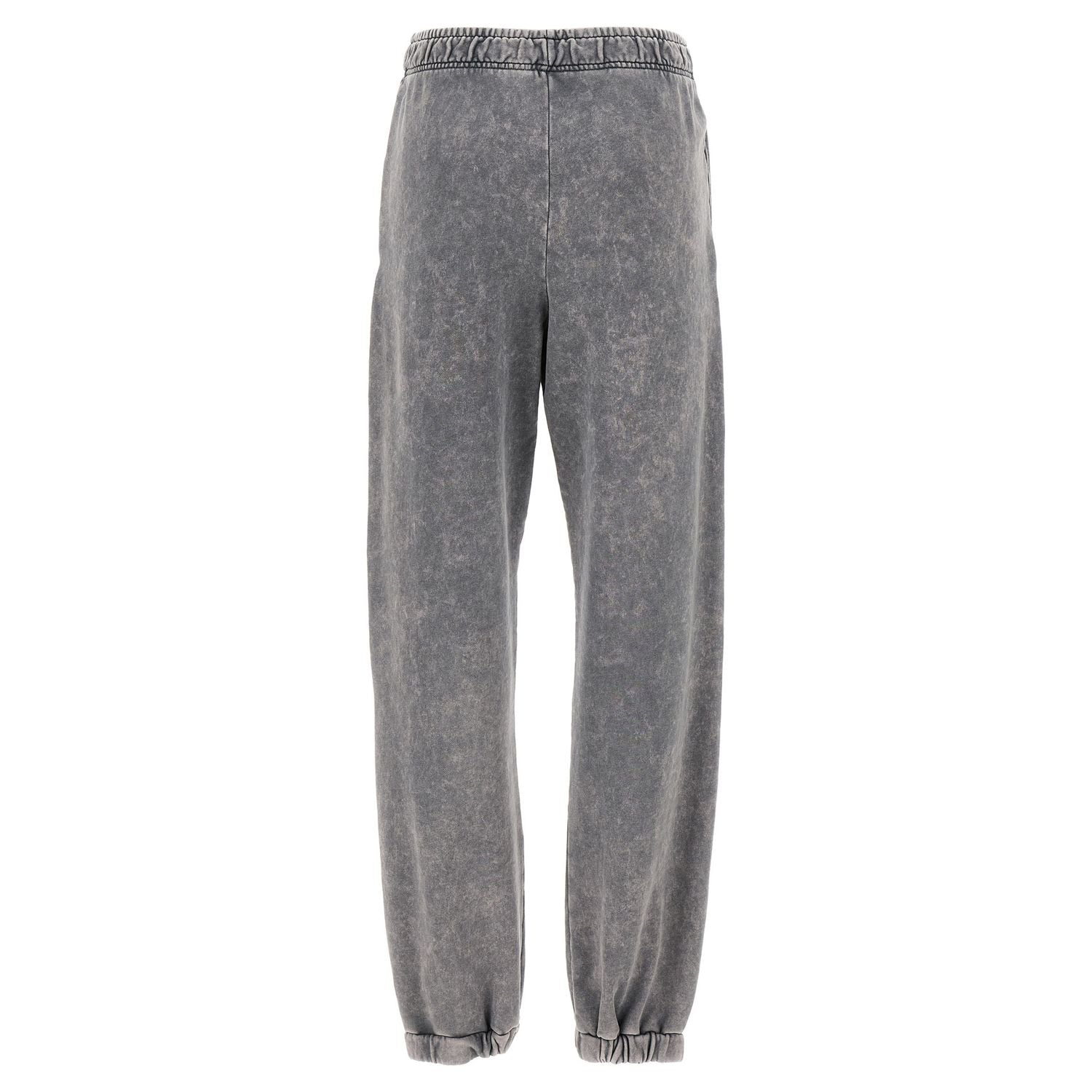 PINKO Gray Cotton Joggers (Workout Pants)