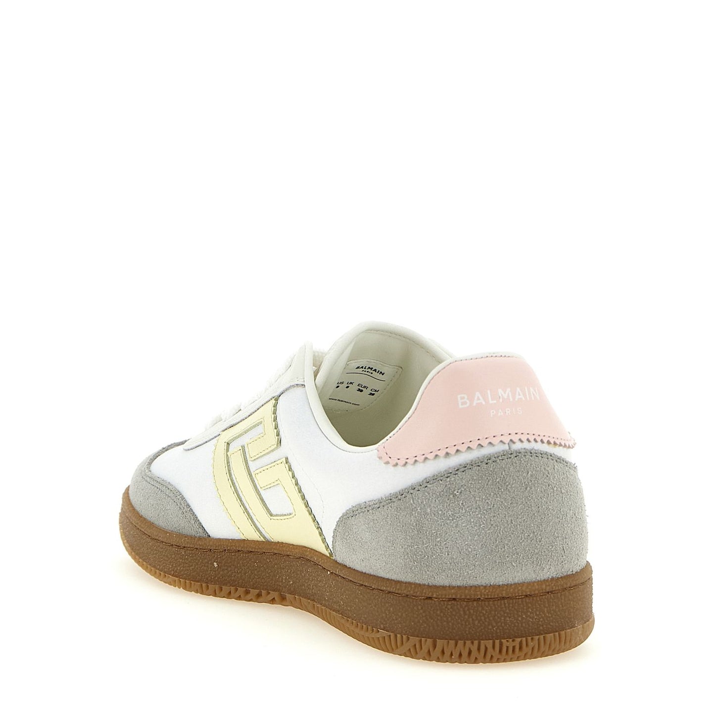 Balmain Multicolor Polyamide Low Top Sneakers