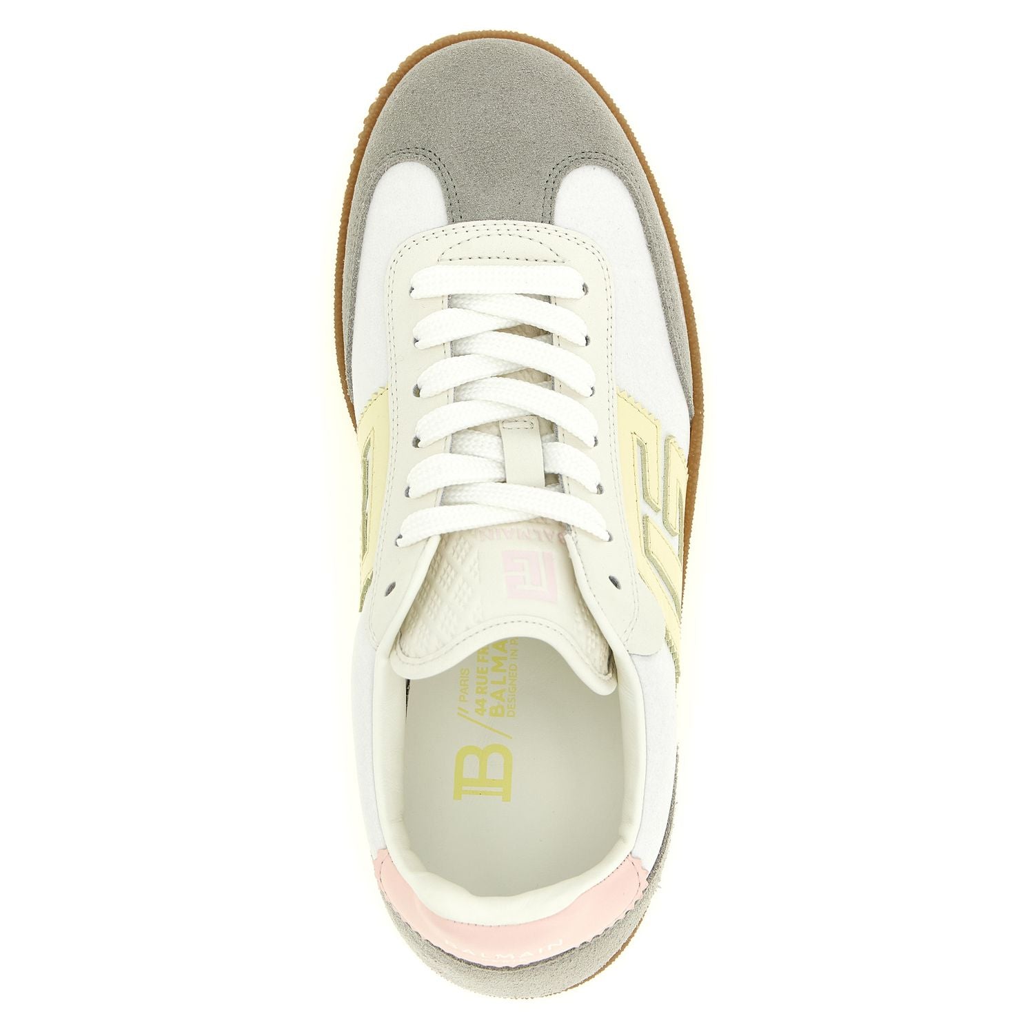 Balmain Multicolor Polyamide Low Top Sneakers