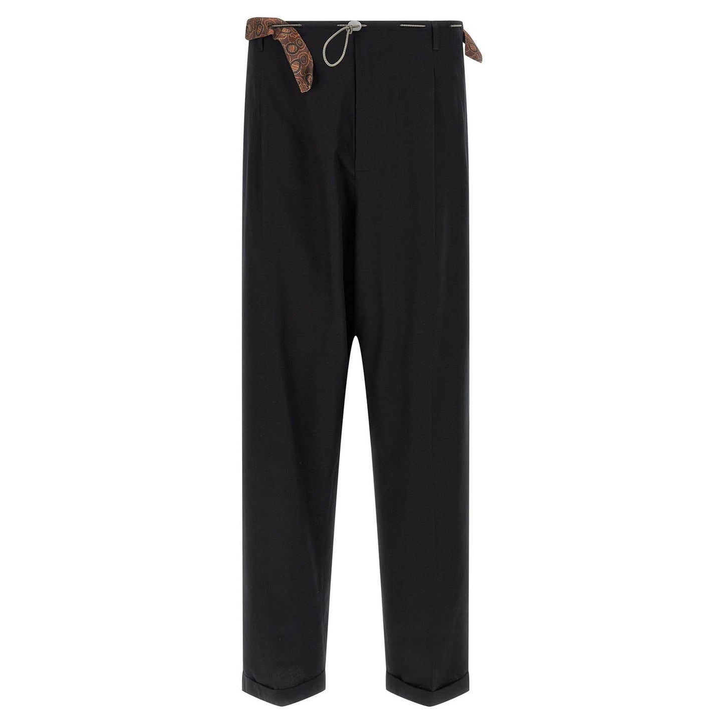 Magliano Black Cotton Casual Pants