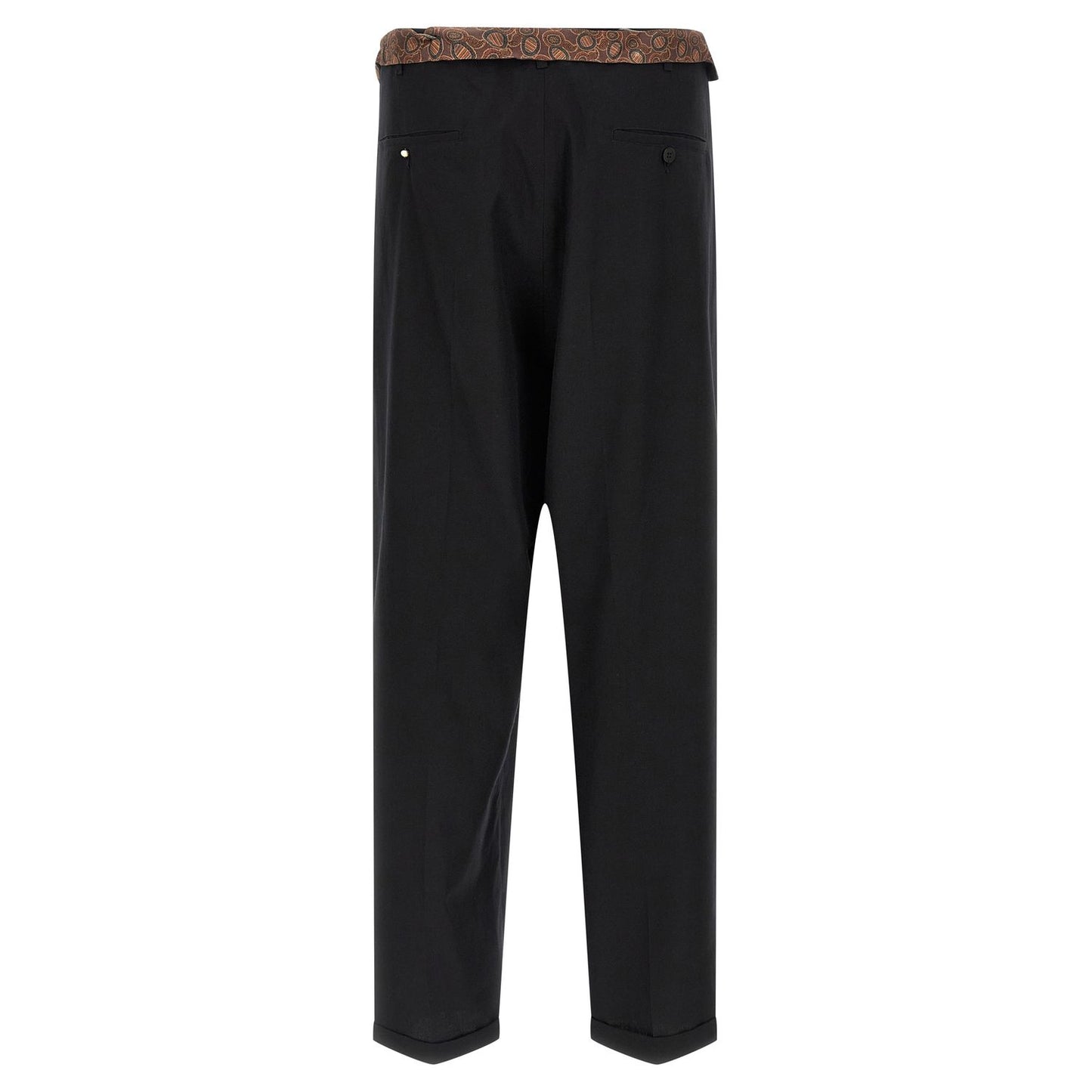 Magliano Black Cotton Casual Pants