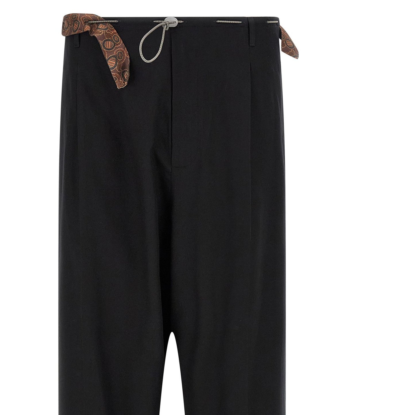 Magliano Black Cotton Casual Pants