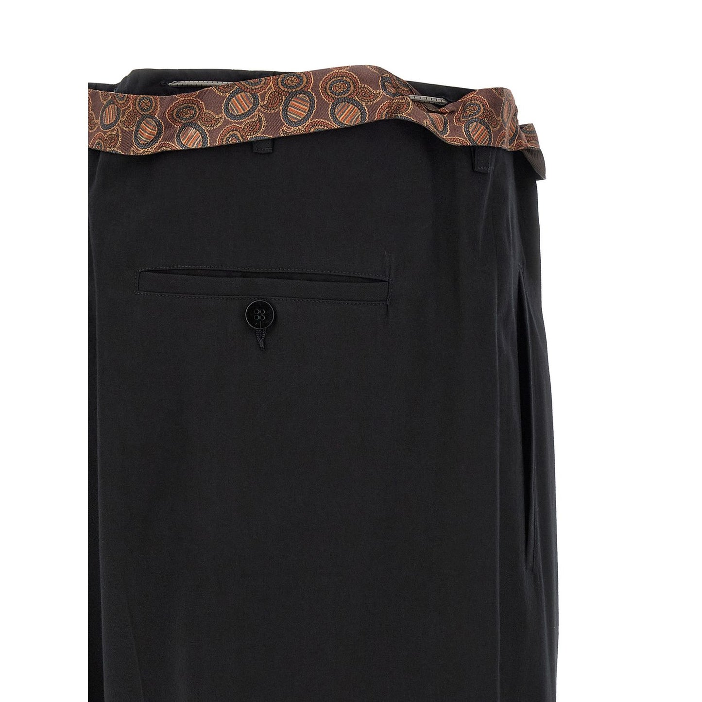 Magliano Black Cotton Casual Pants