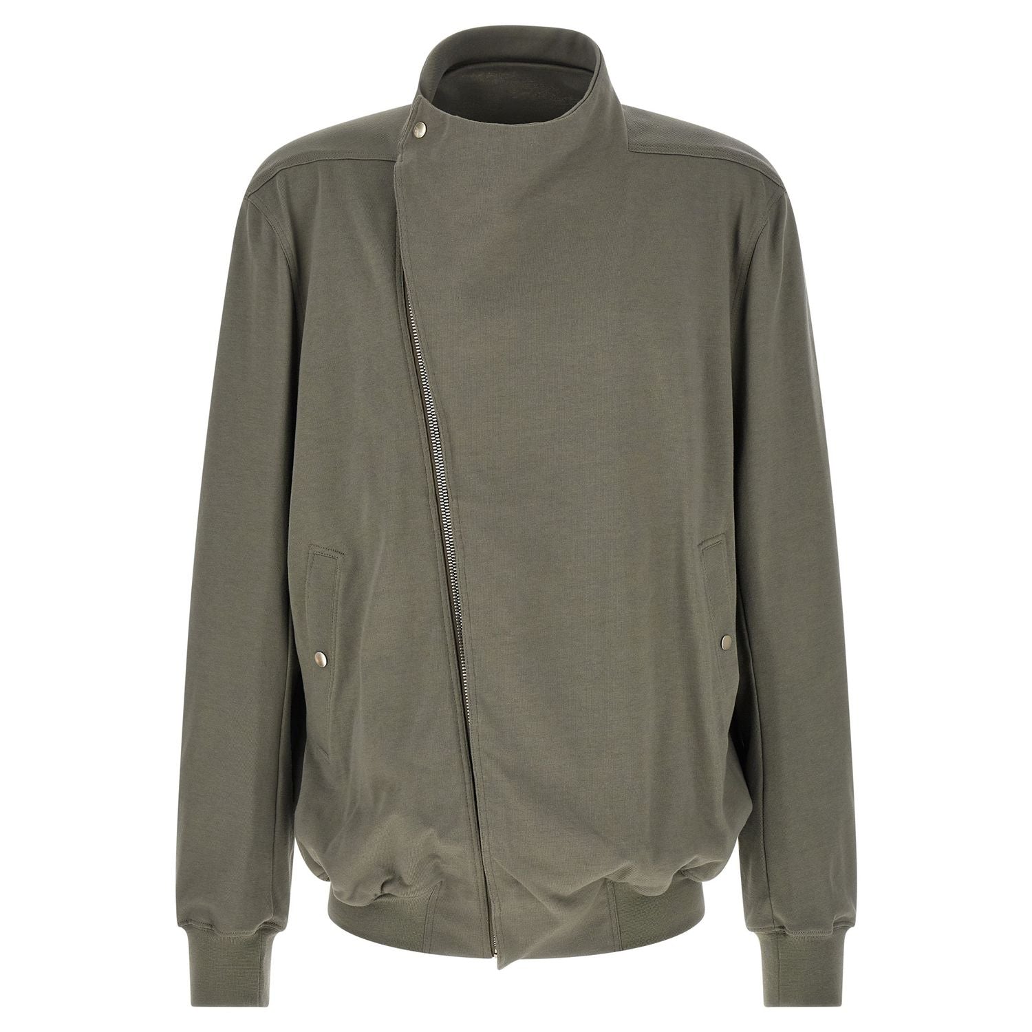 Rick Owens Gray Cotton Sweatshirt