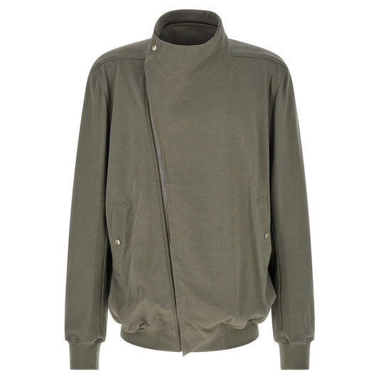 Rick Owens Gray Cotton Sweatshirt