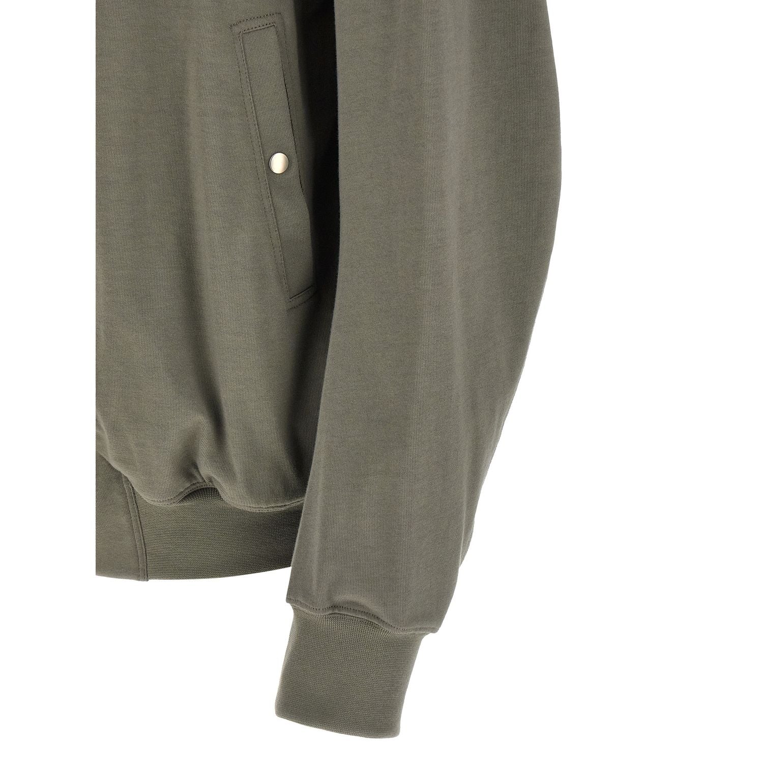 Rick Owens Gray Cotton Sweatshirt
