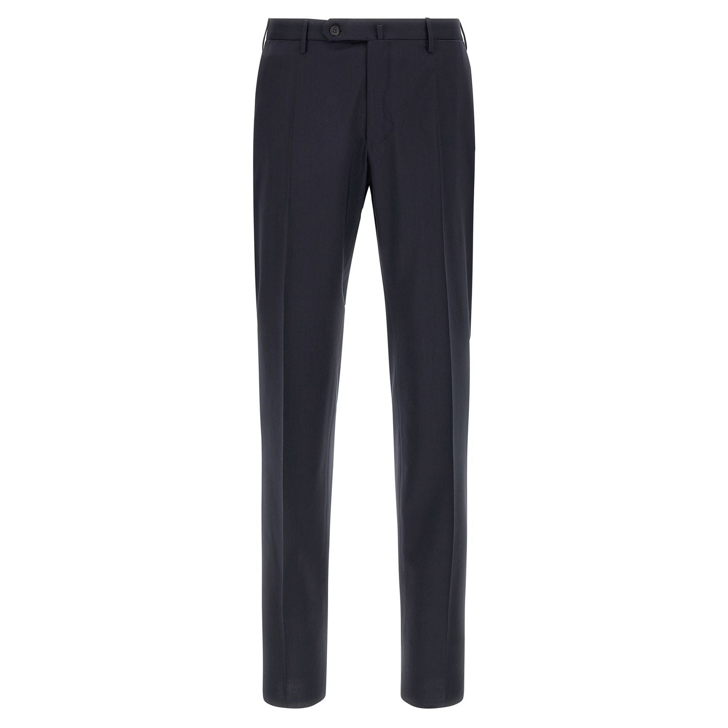 Incotex Blue Virgin Wool Dress Pants