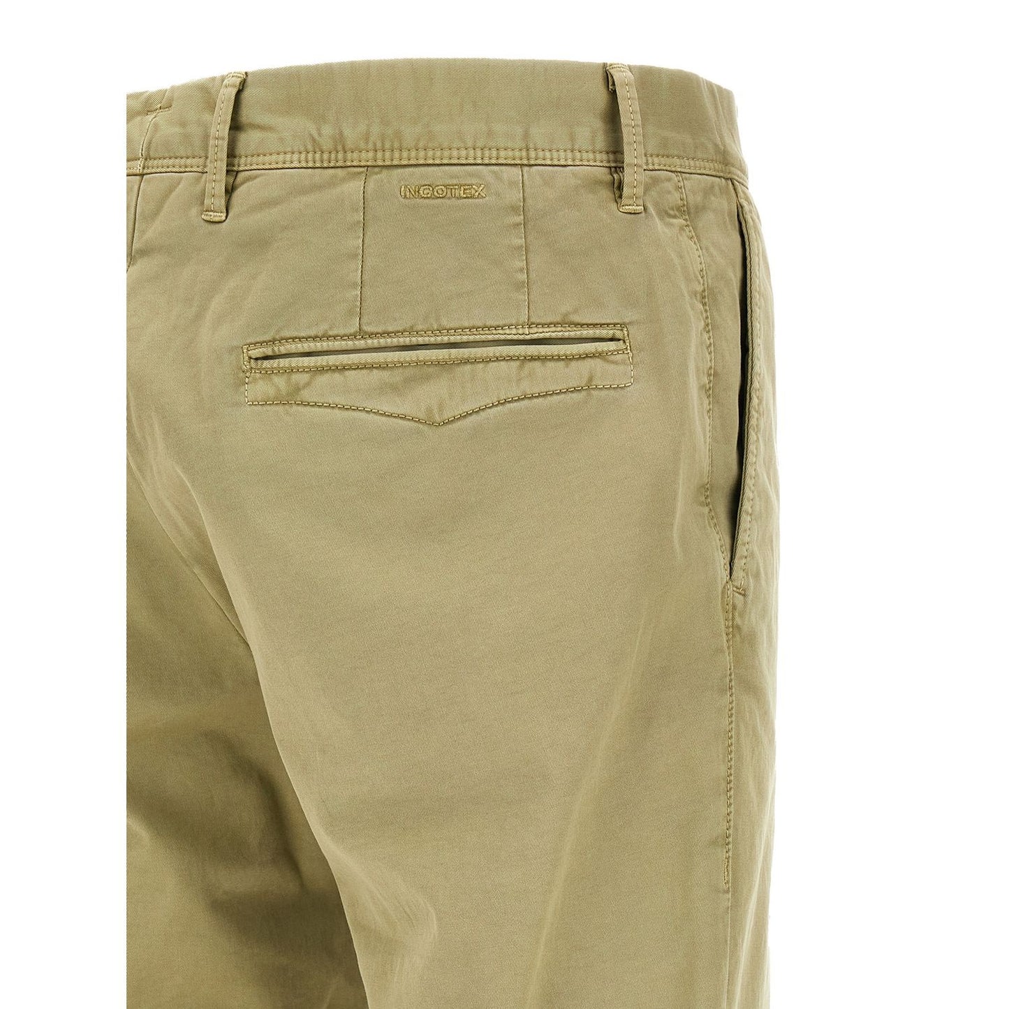 Incotex Bicolor Cotton Casual Pants
