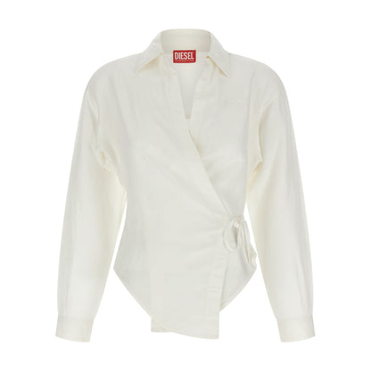 Diesel White Modal Blouse
