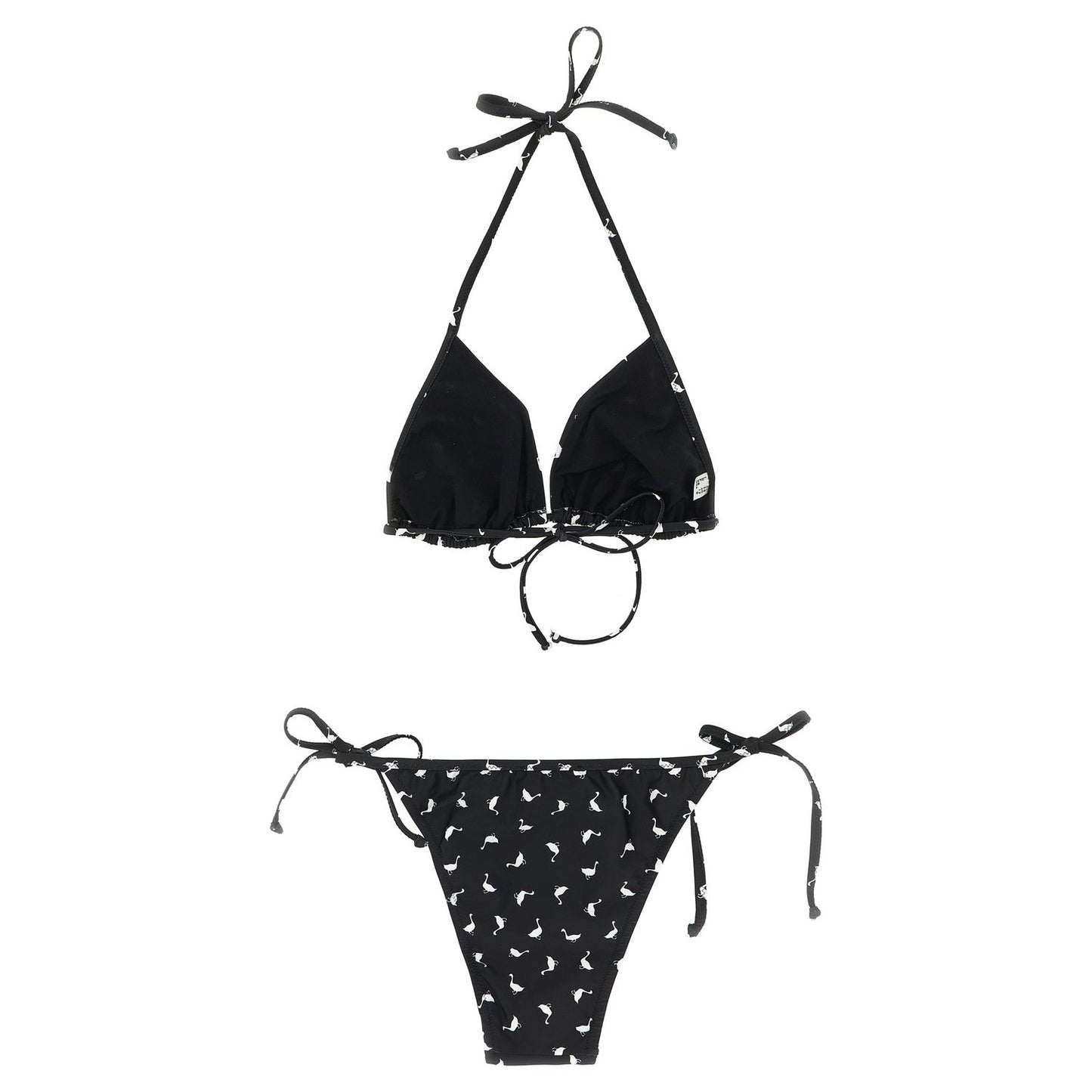 Moschino Bicolor Polyester Bikini