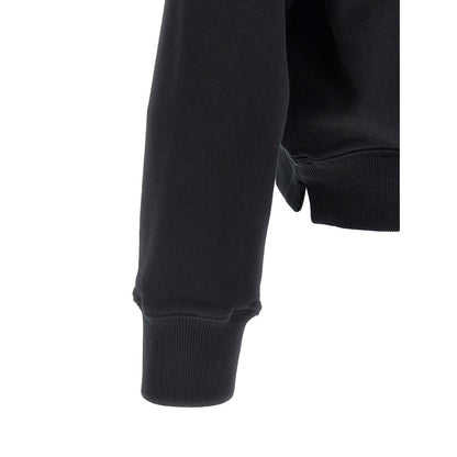 Off-White Black Cotton Sweatshirt