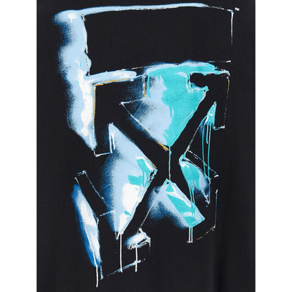 Off-White Black Cotton Sweatshirt