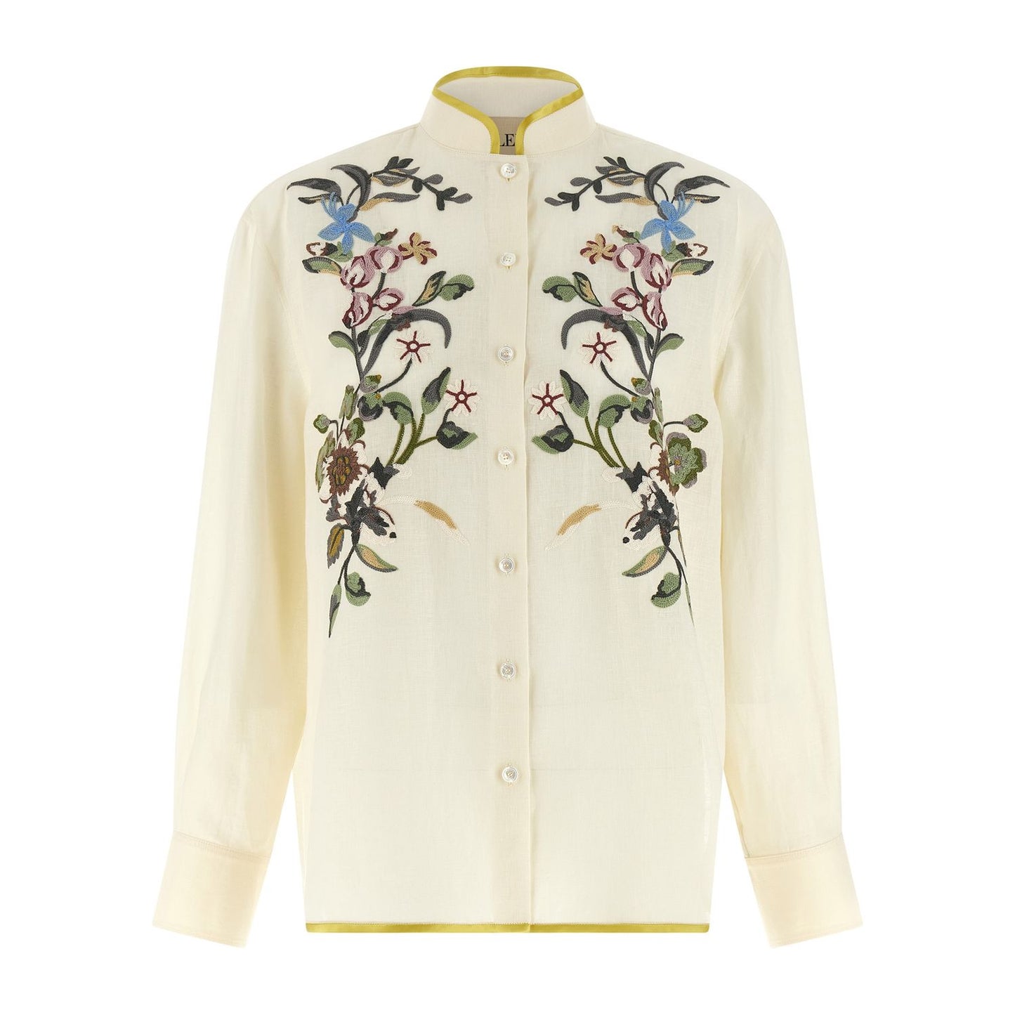 Valentino Garavani Beige Linen Blouse