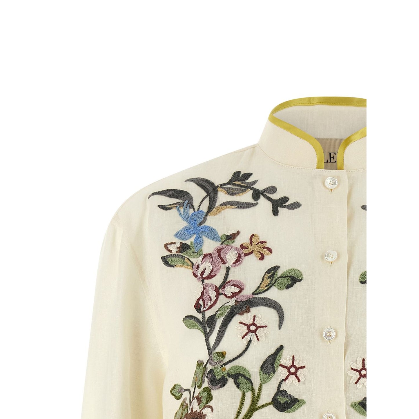 Valentino Garavani Beige Linen Blouse