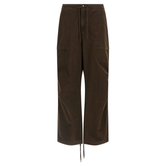 Entire Studios Brown Cotton Cargo Pants