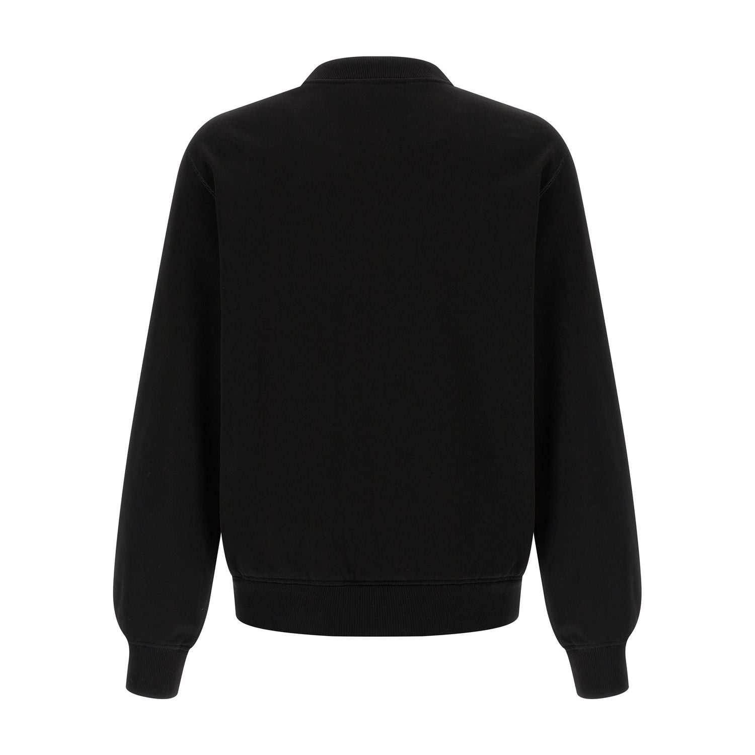 Dolce & Gabbana Black Cotton Sweatshirt