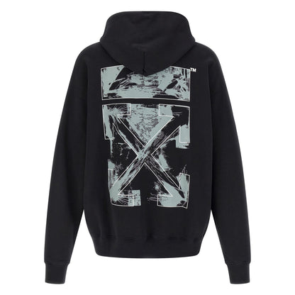 Off-White Black Cotton Sweatshirt