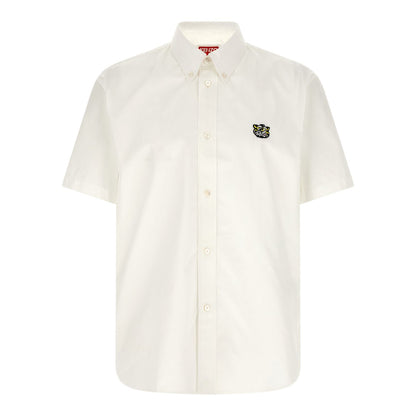 Kenzo White Cotton Blouse