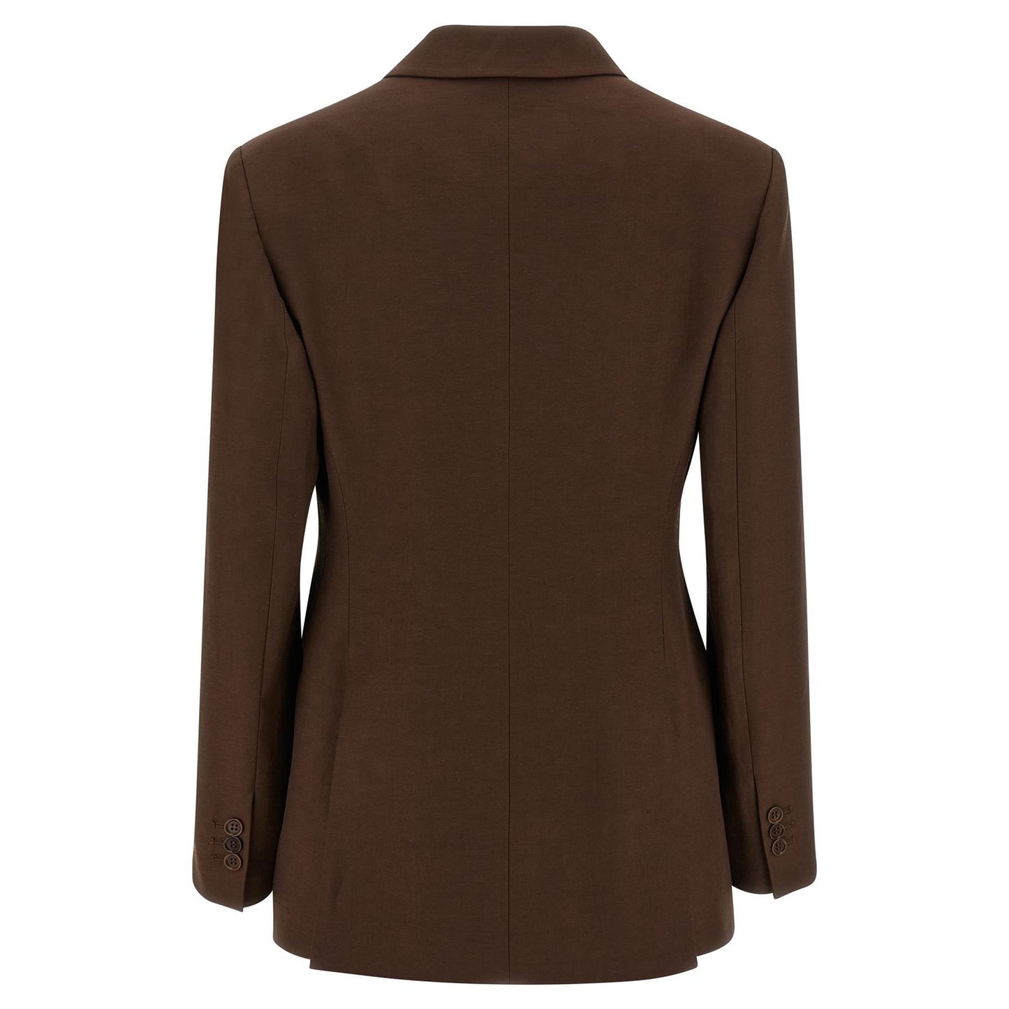 P.A.R.O.S.H. Brown Viscose Blazer