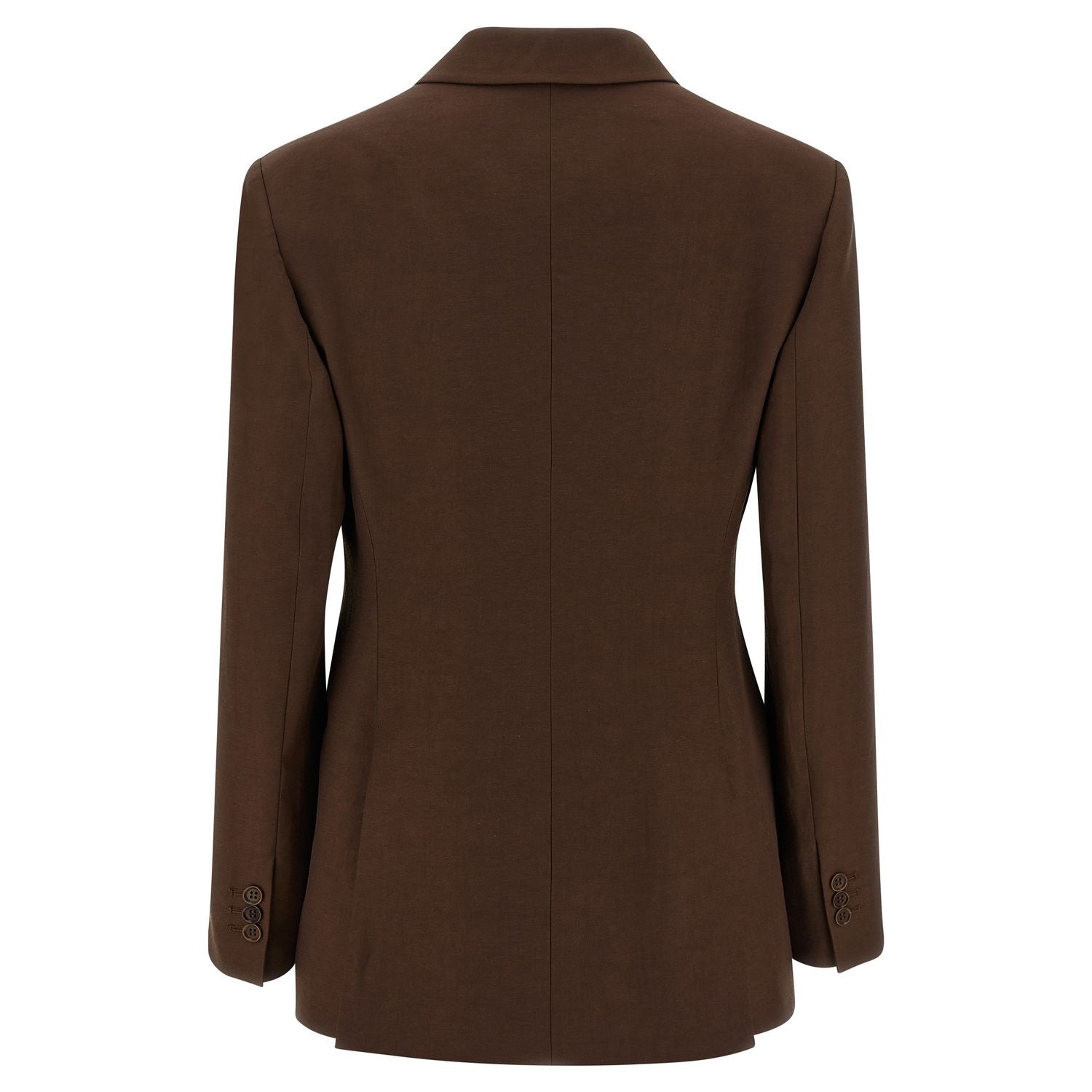 P.A.R.O.S.H. Brown Viscose Blazer