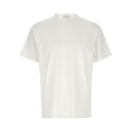 Givenchy White Cotton T-Shirt